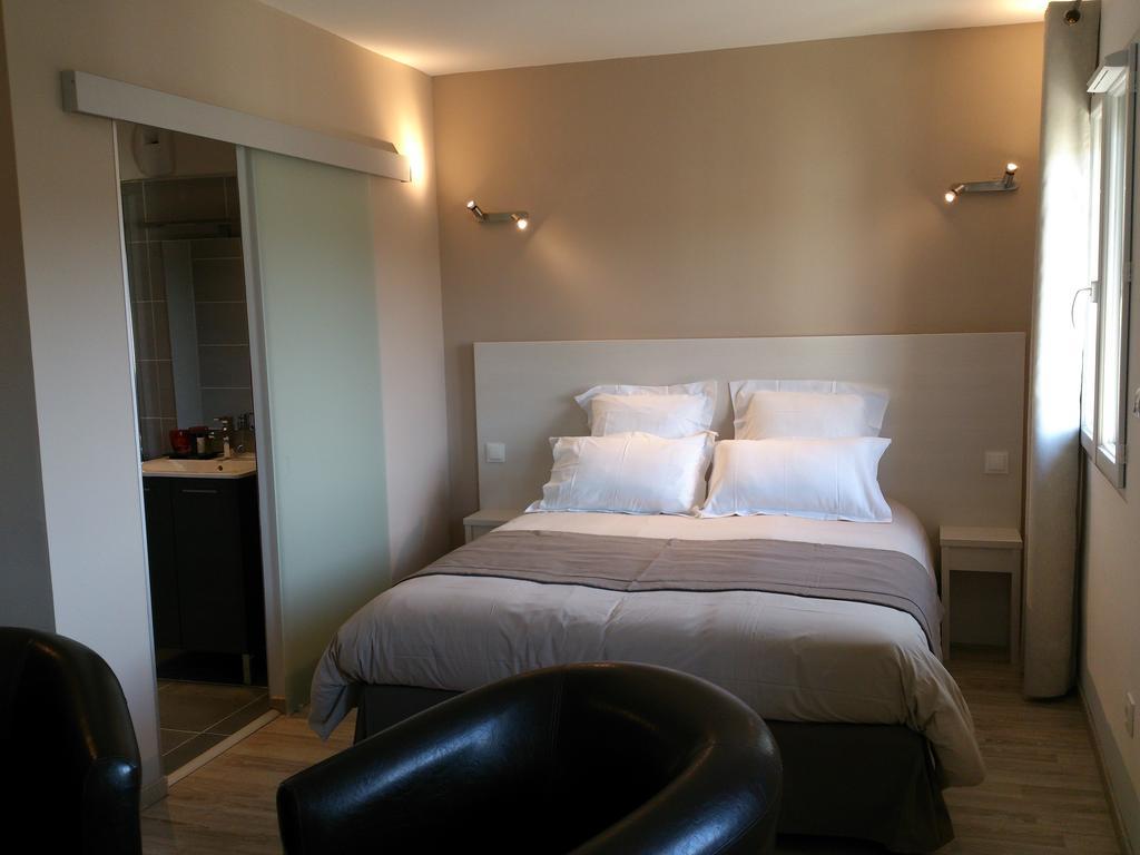 Hotel Les Petits Oreillers Saint-Martin-d'Ardeche Bilik gambar